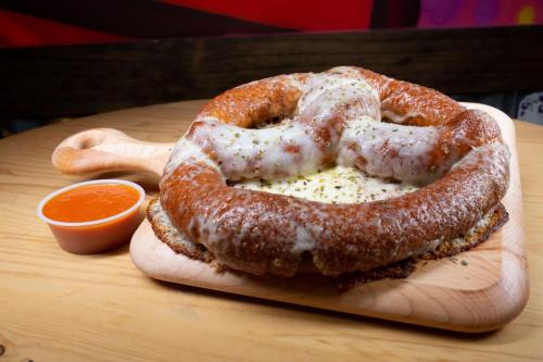 Jalapeno cheddar pretzel.