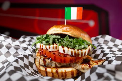 Caprese Chickee sandwich.