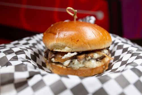 Sunny Side Up burger.